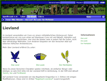 Tablet Screenshot of lievland-larp.de